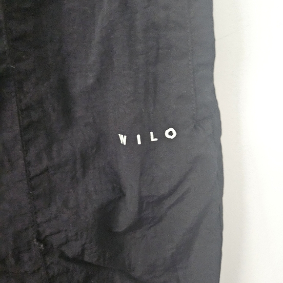 Anthropologie Wilo The Label Black Nylon Parachute Jogger Size XS - Picture 5 of 11